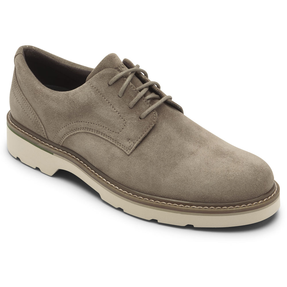 Oxfords Rockport Hombre Mexico - Charlee Waterproof Plain Toe Grises - BGYAI2956